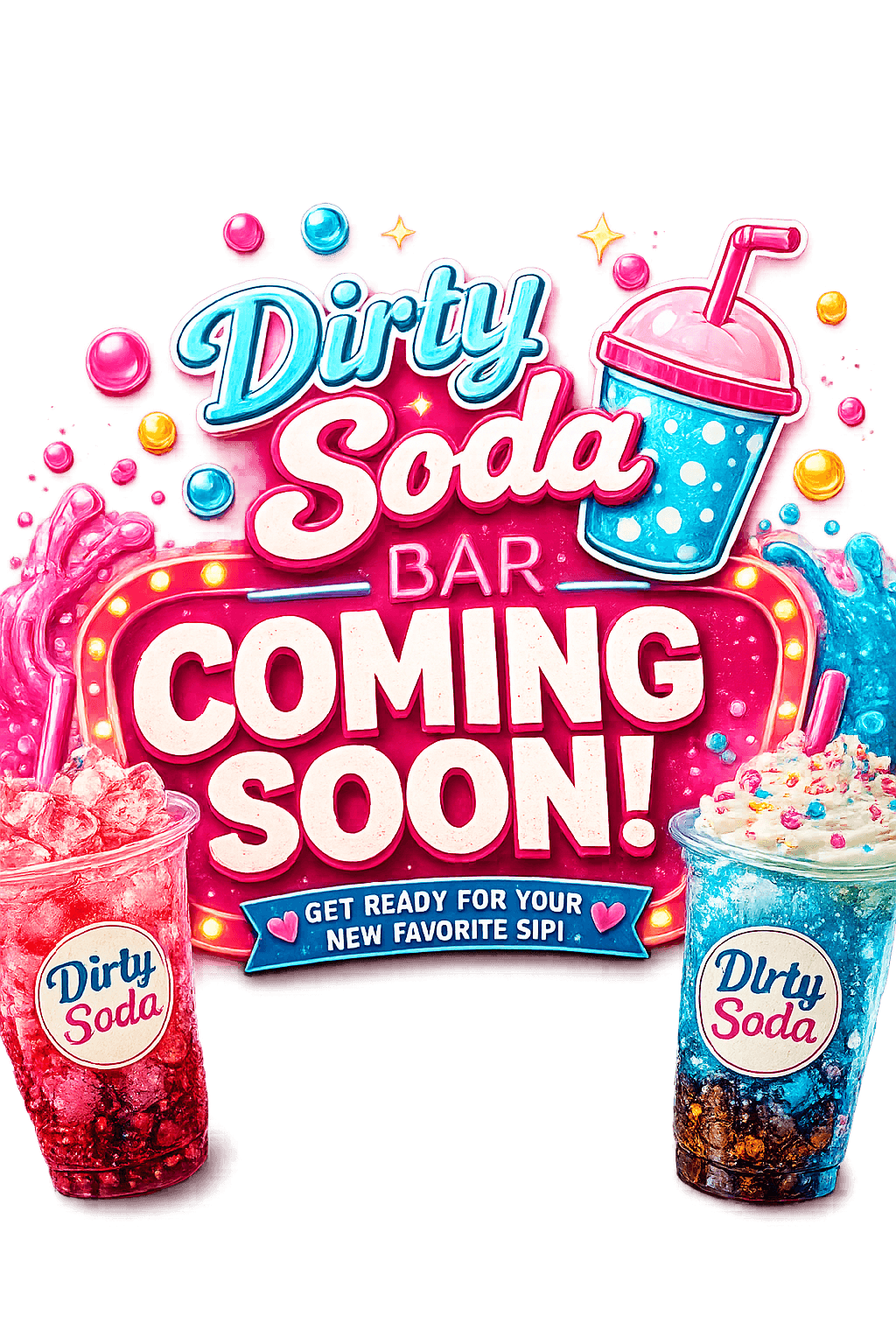 Coming Soon: Dirty Soda Bar